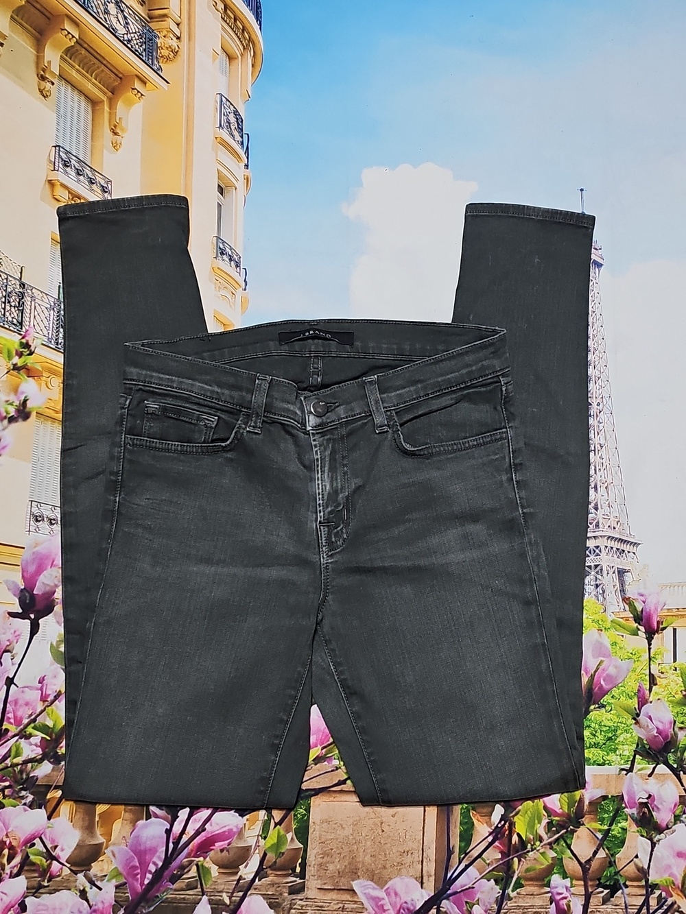 J Brand Dare Skinny Gray Jeans Size 28